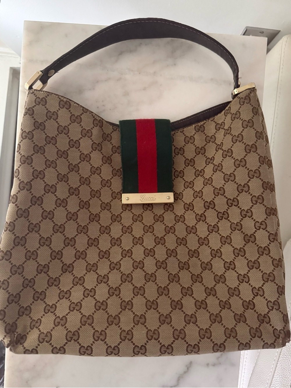 Vintage Gucci hobo bag